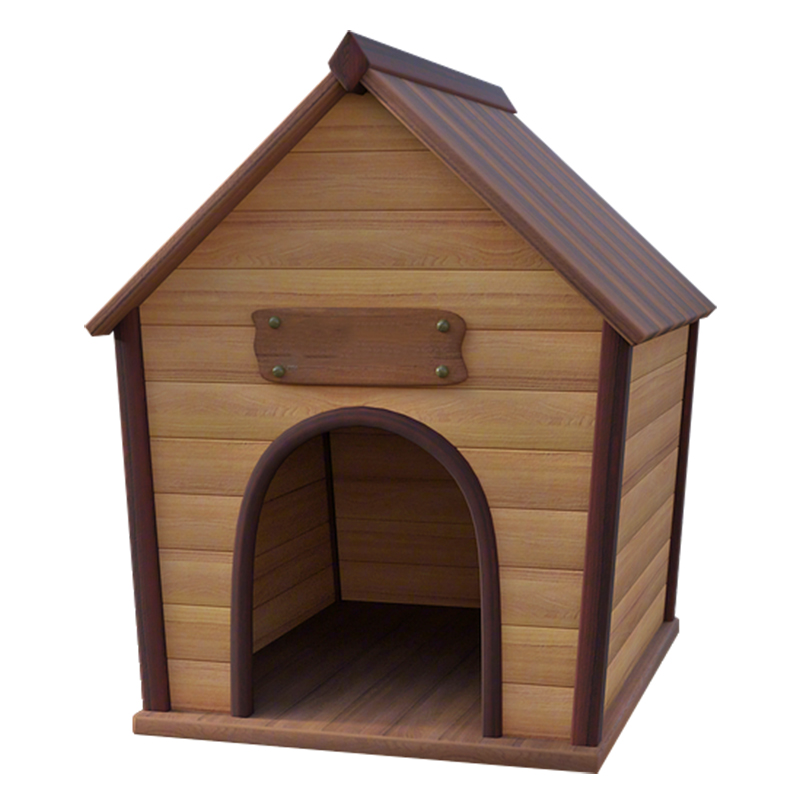 WOODEN DOG HOUSE- 004