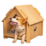 WOODEN DOG HOUSE- 003