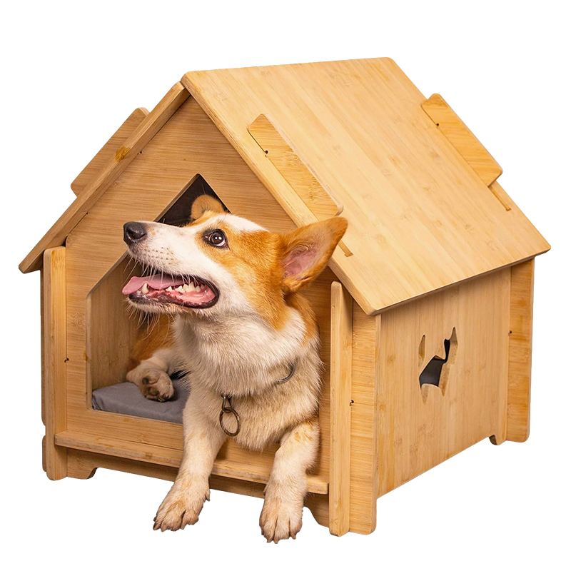 WOODEN DOG HOUSE- 003